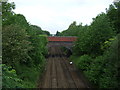 Railway heading north from Belle Vue Station