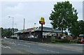 Fast food restaurant on Sandy Lane