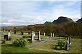 NG4468 : Cemetery close to Quiraing by Trevor Littlewood