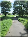 Footpath - end of Grange Park Crescent