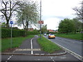 Cycle track beside Kedleston Road