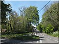 Road junction on the edge of Milton Abbas