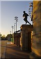 Sculpture at the West Entrance, Twickenham Stadium