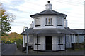 SH5371 : Toll House at Llanfairpwll by Arthur C Harris