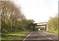 Railway bridge over A77