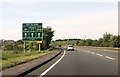 Approaching roundabout at north end of Ayr bypass