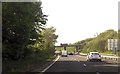 Overbridge over A78 at Loans