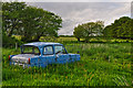 Mid Devon : Grassy Field & Vehicle