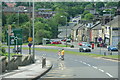 Approaching Stairfoot Roundabout