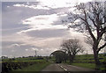 A70 from entrance to Drongan House