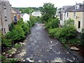 The Slitrig Water leaving Tower Knowe at Hawick