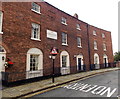 Georgian crescent in Shrewsbury