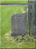 SK5726 : Gravestone in Costock churchyard by Alan Murray-Rust