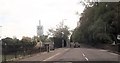 A70 approaching Douglas Primary School