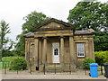 Low Lodge at the entrance to Broughton Hall