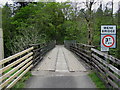 Wooden Bridge across the River Falloch