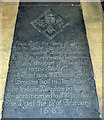 TM3493 : St Michael, Broome - Ledger slab by John Salmon