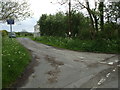 Minor road junction at Cowgate