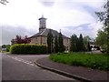 A building with Clock Tower, Huntingtowerfield