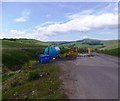 Bin lorry chassis cleansing spray