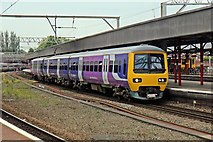 SJ8989 : Northern Rail Class 323, 323235, Stockport railway station by El Pollock