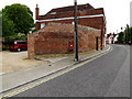 TL8741 : B1115 Friars Street & Friars Street Victorian Postbox by Geographer