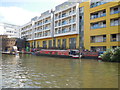 TQ2883 : Buildings beside  Regent's Canal at Camden by Paul Gillett