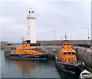 J5980 : Two lifeboats at Donaghadee by Rossographer