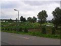 Allotments near Severn Tunnel Junction station