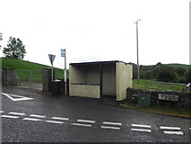 H3487 : Bus shelter, Ardstraw by Kenneth  Allen
