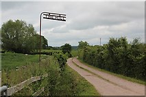 SO6744 : Track to Hill Farm, Bosbury by Bob Embleton