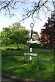 Road sign, Maplehurst