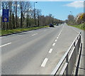 Warning of low bridge ahead, Freemans Way, Haverfordwest