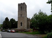 TM0174 : St Margaret's church, Wattisfield by Bikeboy