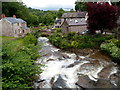 White water on the Afon Crawnon, Cwmcrawnon