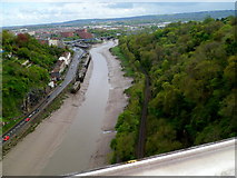ST5672 : View south from Clifton Suspension Bridge by Jaggery