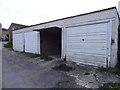 Garages lane to Copthall Cottages