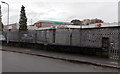 Buildings at the northern edge of Neath Abbey Business Park