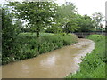 Laughton Highland Drain in spate