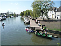 TL5479 : River Great Ouse, Ely Quayside by Kim Fyson