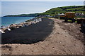 Repairs to the sea defences and track