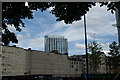 View of the student residence block on Bell Lane from Bishopsgate #2