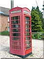 K6 telephone kiosk in Chapel Road