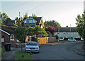 Evening sunlight, Lichfield Road