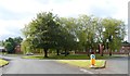 Roundabout at the end of Kingsway