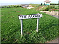 Vintage street nameplate, The Parade, Birchington-on-Sea