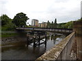 Old railway bridge on River Orwell