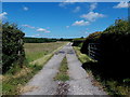 ST0279 : Entrance to Tŷ Newydd Farm, Talygarn by Jaggery