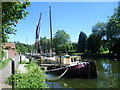 The Medway Valley Walk near Allington Lock