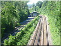 The Medway Valley Line from Castle Road